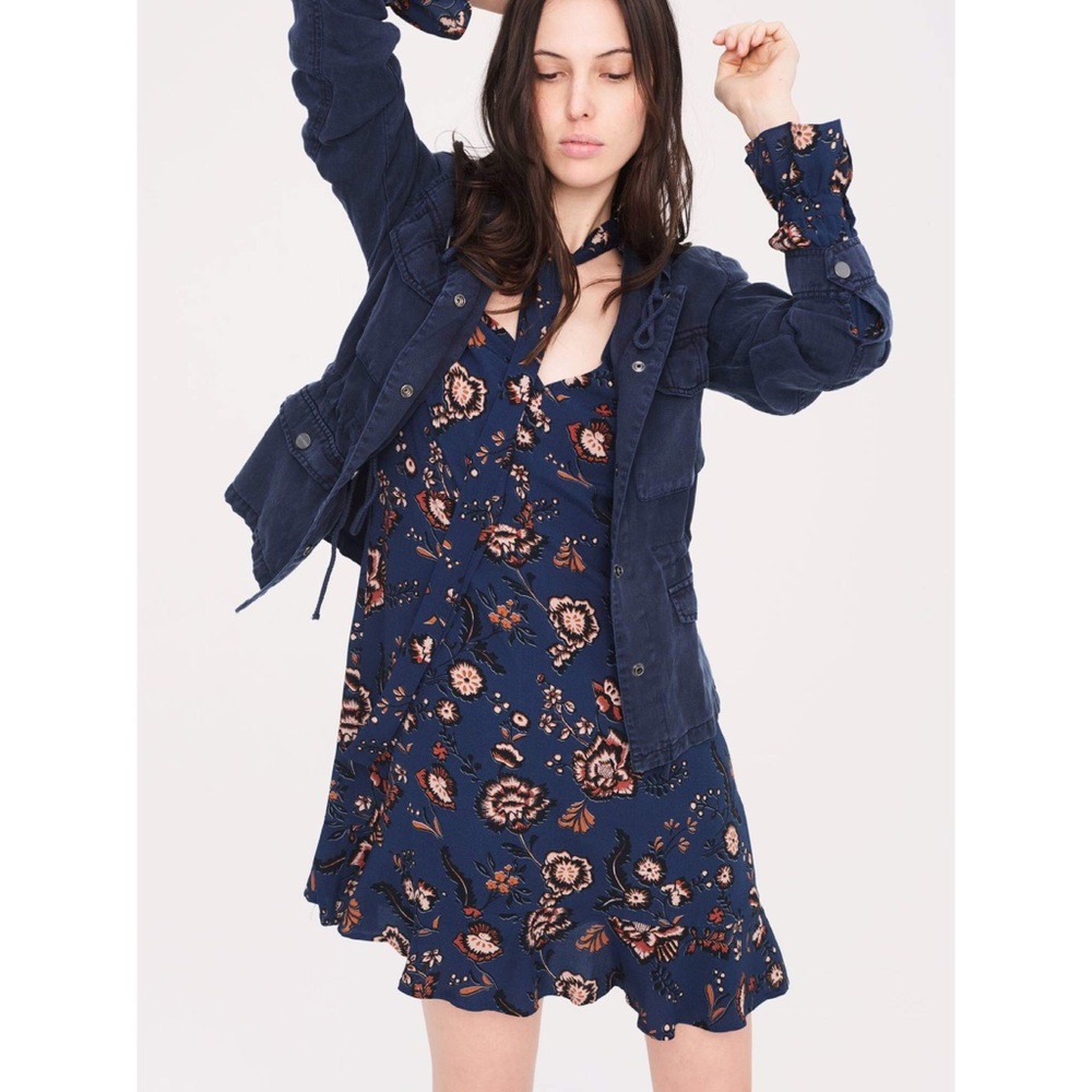 Sanctuary Harvest Moon Floral Ruffle Hem Dress